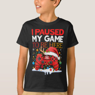 Weihnachten hielt ich mein Spiel an, um hier zu se T-Shirt