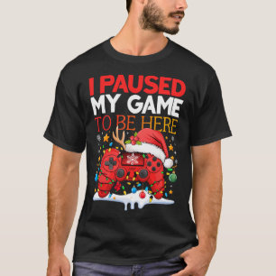 Weihnachten hielt ich mein Spiel an, um hier zu se T-Shirt