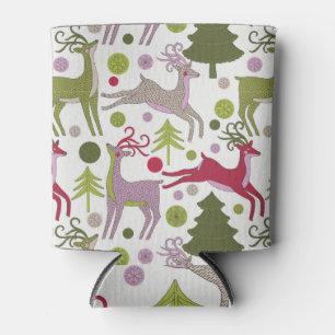 Weihnachten Hintergrund: Festsaison-Design Dosenkühler