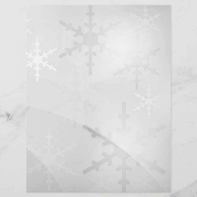 Weihnachten Hintergrund Flyer (Vorne)
