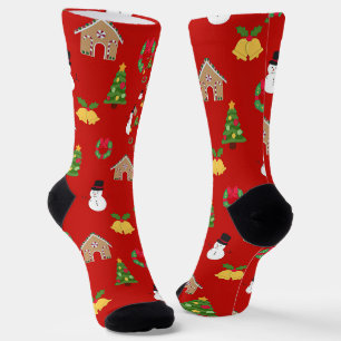 Weihnachten Hintergrundgeschenke mit Hintergrundbi Socken