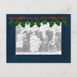 Weihnachten Hinzufügen Ihres Foto Frame Postkarte