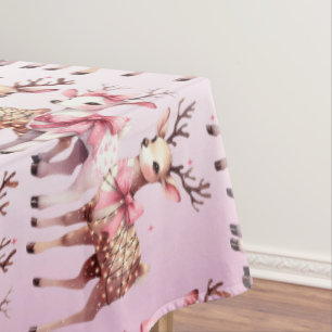 Weihnachten Hirsch Urlaub Tablecloth Tischdecke