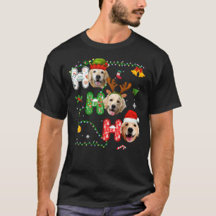 Weihnachten Ho Ho Ho Golden Retriever 351 T-Shirt