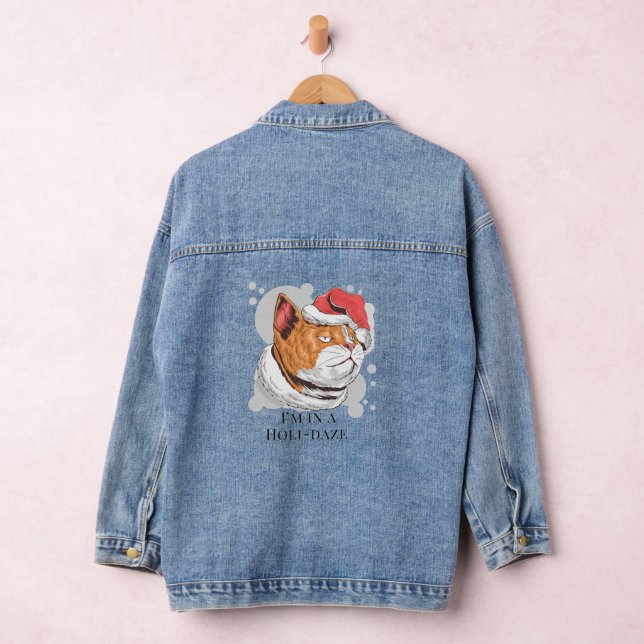 Weihnachten Holi-daze Jeansjacke (Hangar)
