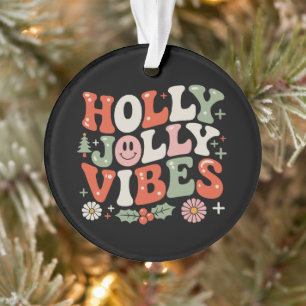 Weihnachten Holly Fröhliche Stimmung Xmas Weihnach Ornament