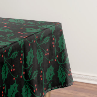 Weihnachten Holly im Grünen Tischdecke