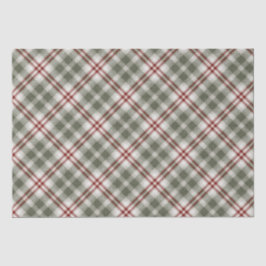 Weihnachten-Holly-KARIERT-HINTERGRUND-Winter-Wünsc Seidenpapier