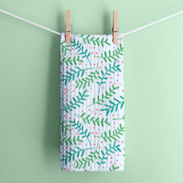 Weihnachten Holly und Berries Geschirrtuch