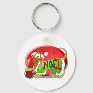 WEIHNACHTEN Hotdog Schlüsselanhänger