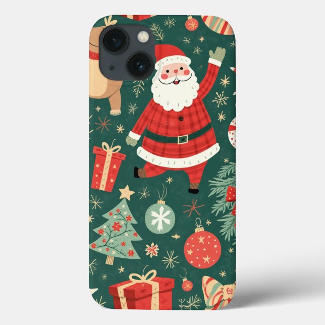 Weihnachten-Hüllen Case-Mate iPhone Hülle (Rückseite)