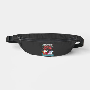 Weihnachten Ich glaube an den Weihnachtsmann und E Bauchtasche