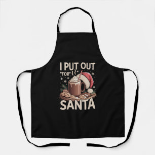 Weihnachten Ich Habe Für Den Weihnachtsmann Milch Schürze