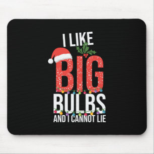 Weihnachten Ich mag Big Bullen Mousepad