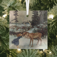 Weihnachten, Illustration Die Schneekönigin