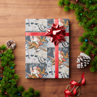 Weihnachten im 2. Jahrhundert Weihnachten im Flugz Geschenkpapier