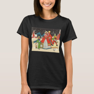 Weihnachten im alten Stil, eine Familie singt Weih T-Shirt