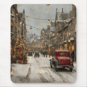 Weihnachten im alten Stil Mousepad