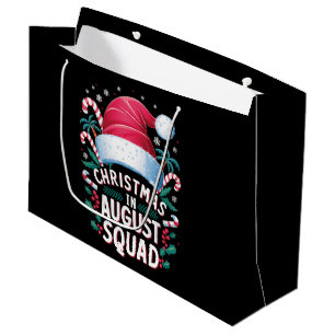 Weihnachten im August Squad Funny Summer Xmas Große Geschenktüte