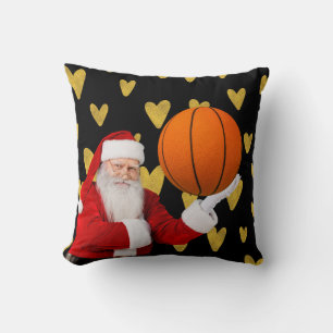 Weihnachten im Basketball für den Spieler Kissen