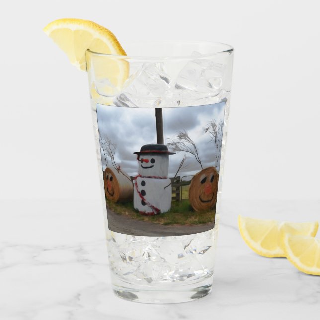 Weihnachten im Bauernhaus Glas (Vorderseite Ice)