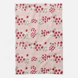 Weihnachten im Blush Pink Geschirrtuch