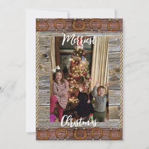 Weihnachten im Country und Western Stil mit person