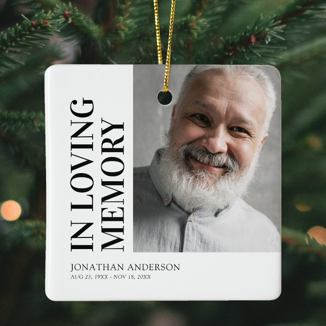 Weihnachten im Foto Keramikornament (Von Creator hochgeladen)