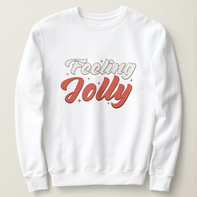 Weihnachten im Gefühl Sweatshirt (Design vorne)