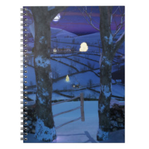 Weihnachten im Glen-Notebook Notizblock