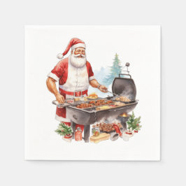 Weihnachten im Grill Serviette