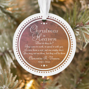 Weihnachten im Himmel Foto - Akrylus Ornament