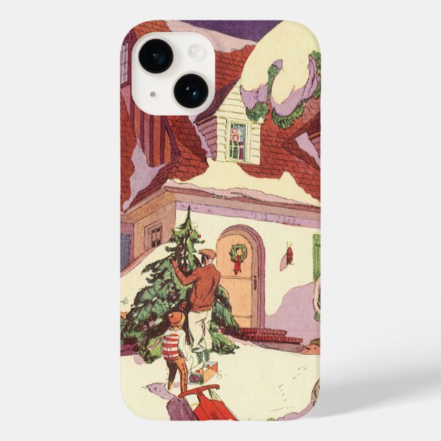 Weihnachten im Jahrtausend, Familienhaus im Schnee title_seo2 (Rückseite)