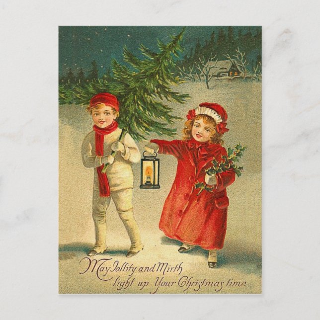 Weihnachten im Jahrtausend - Viel Glück und Mirth (Vorderseite)