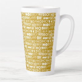 Weihnachten im Jolly! HO! HO! In dunklem Gold! Milchtasse