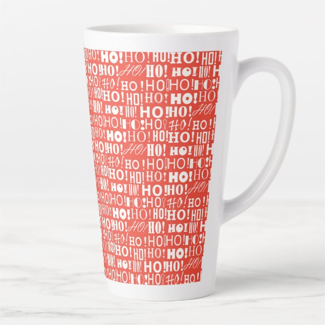 Weihnachten im Jolly! HO! HO! In Orange Red! Milchtasse (Rechts)