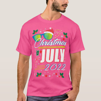 Weihnachten im Juli 2022 Prämie T-Shirt