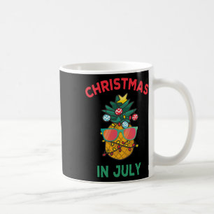 Weihnachten im Juli Ananas Sungles Leicht Sommerfe Kaffeetasse