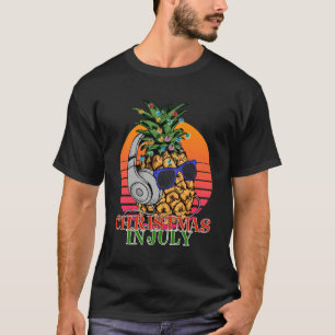 Weihnachten im Juli Ananas T-Shirt