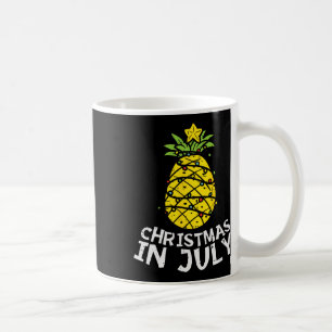 Weihnachten im Juli Ananas Weihnachtsbaum Sommer M Kaffeetasse