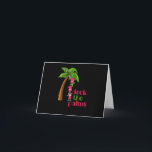 Weihnachten im Juli Beach Deck Palms Cruise Karte<br><div class="desc">Weihnachten im Juli Beach Deck Palms Cruise</div>