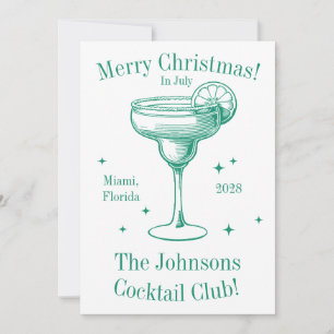 Weihnachten im Juli Cocktailparty Personalisiert