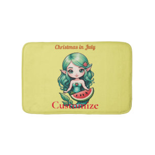 Weihnachten im Juli Elf Mermaid Thunder_Cove Badematte