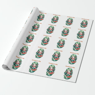 Weihnachten im Juli Elf Mermaid Thunder_Cove Geschenkpapier