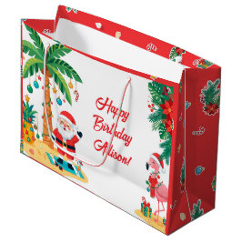 Weihnachten im Juli Geschentüte Große Geschenktüte