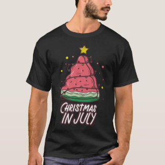 Weihnachten im Juli im Wassermelone T-Shirt