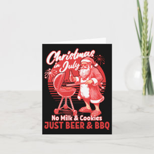 Weihnachten im Juli Keine Milchkekse nur Grillen S Karte
