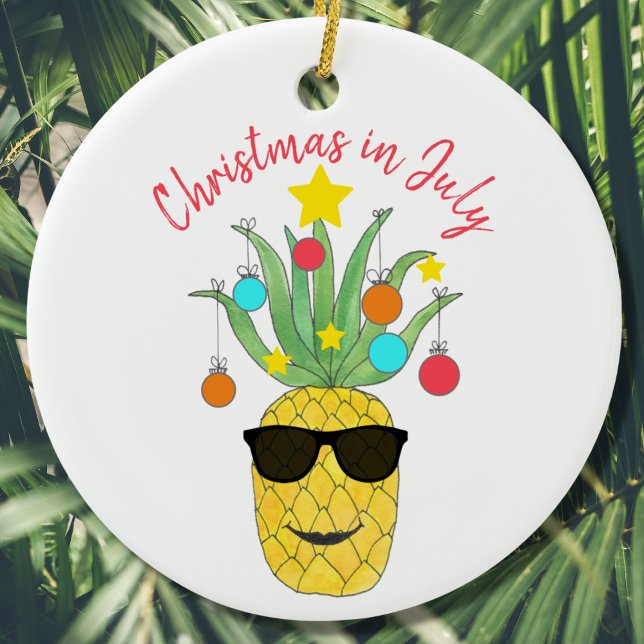 Weihnachten im Juli Keramik Ornament (Von Creator hochgeladen)