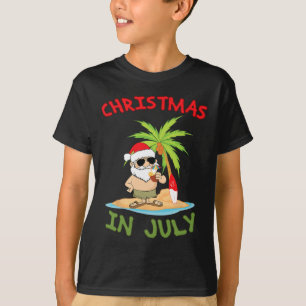 Weihnachten im Juli Lustiges T-Shirt Santa Schwanz