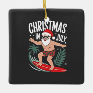 Weihnachten im Juli Lustiges Weihnachten Weihnacht Keramikornament